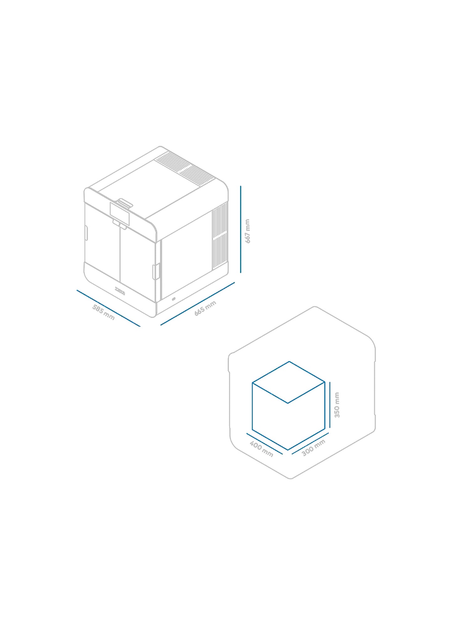 Zaxe Z3S 3D Printer